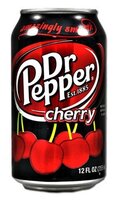 Газированный напиток Dr. Pepper Cherry, США, 0.355 л