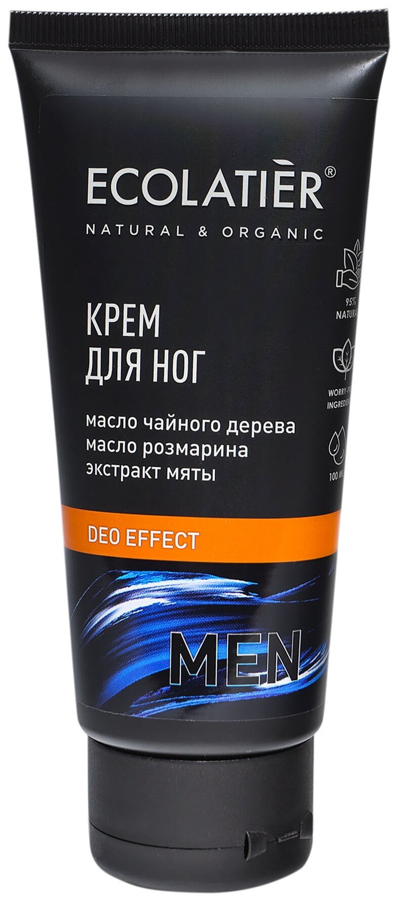 ECL Мужской крем для ног DEO EFFECT 100 мл