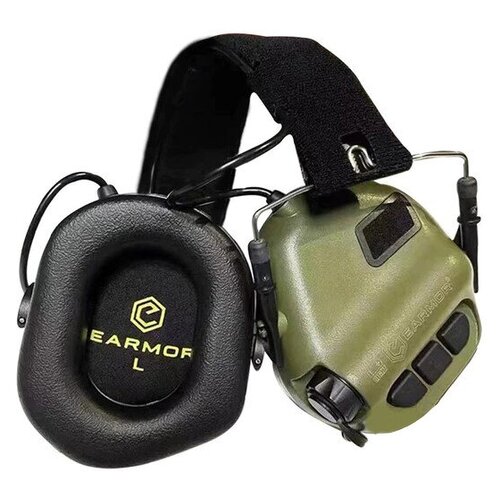 наушники активные стрелковые Стрелковые активные наушники Earmor модель M31 (green)