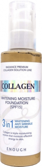 Enough тональный крем Collagen Whitening Moisture Foundation, SPF 15, 100 мл, оттенок: тон №13, 1 шт.