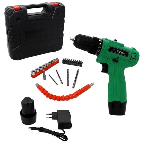 Дрель аккумуляторная Zitrek Green 12-Li-ion Max 063-4043 283000₽