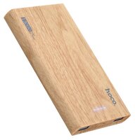 Аккумулятор Hoco B36 Wooden 13000 mAh gray cell