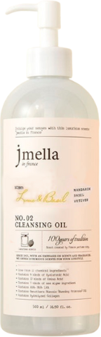 Гидрофильное масло Jmella Lime and Basil Cleansing Oil 500 мл