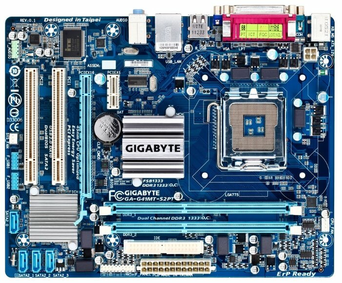 Материнская плата GIGABYTE GA-G41MT-S2PT (rev. 1.0)