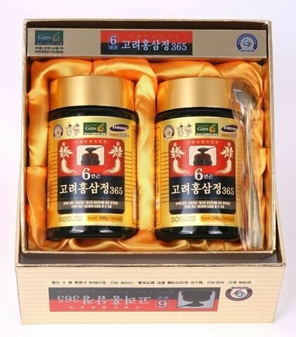 Экстракт корейского красного женьшеня 6 летнего 715 ккал Korean Red Ginseng Extract Gold 6 Years Saponin