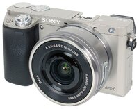 Фотоаппарат со сменной оптикой Sony Alpha ILCE-6000 Kit серебристый E PZ 16-50mm f/3.5-5.6 OSS NP-FW