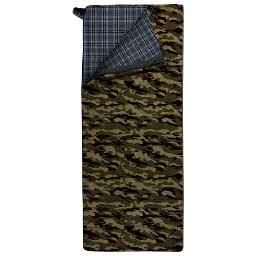 фото Спальный мешок trimm tramp 195 camouflage с правой стороны