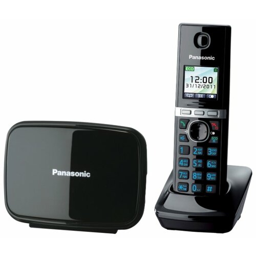 Радиотелефон Panasonic KX-TG8081 черный