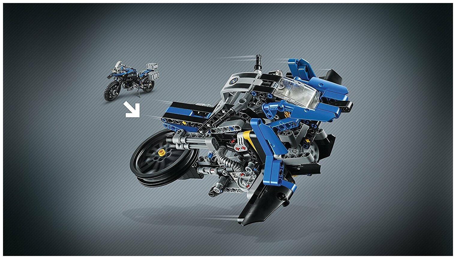 LEGO Technic Приключения на BMW R 1200 GS - фото №17