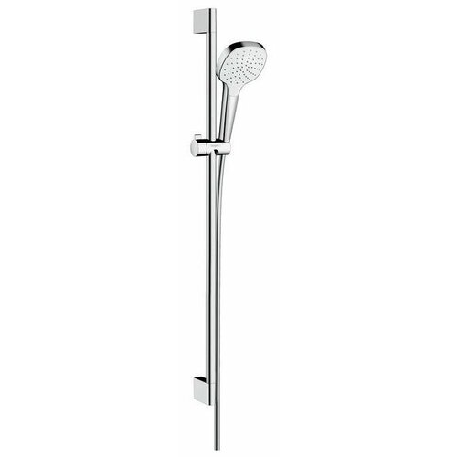 душевой гарнитур hansgrohe croma select s vario Душевой комплект hansgrohe Croma Select E 1jet 26594400, хром хром 1600 мм