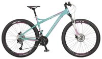 Горный (MTB) велосипед Stinger Omega D 27.5 (2017) зеленый 15" (требует финальной сборки)