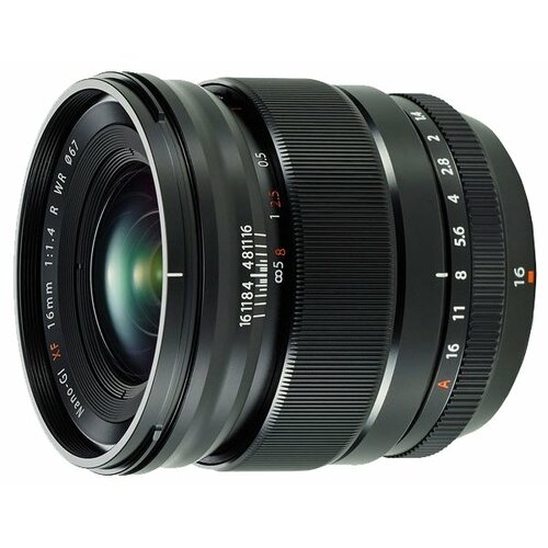 Объектив Fujinon XF 16mm f/1.4 R WR, черный