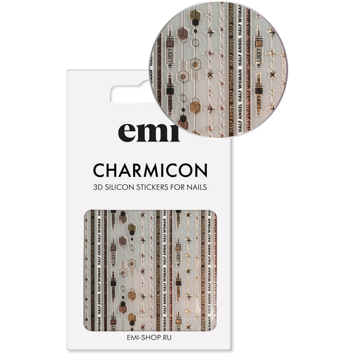 E.Mi Charmicon 3D Silicone Stickers №224 Lucky