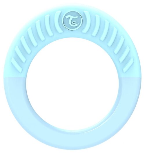 Прорезыватель Twistshake Teething Ring 1+M, pastel blue