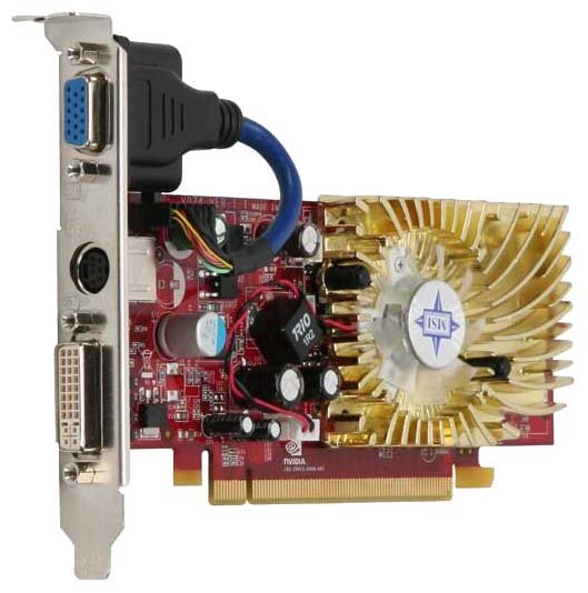 Видеокарта MSI GeForce 8400 GS 450Mhz PCI-E 256Mb 800Mhz 64 bit DVI TV YPrPb