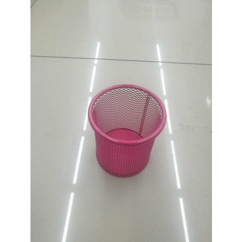 Стакан-подставка сетчатый металлрозовый 291₽