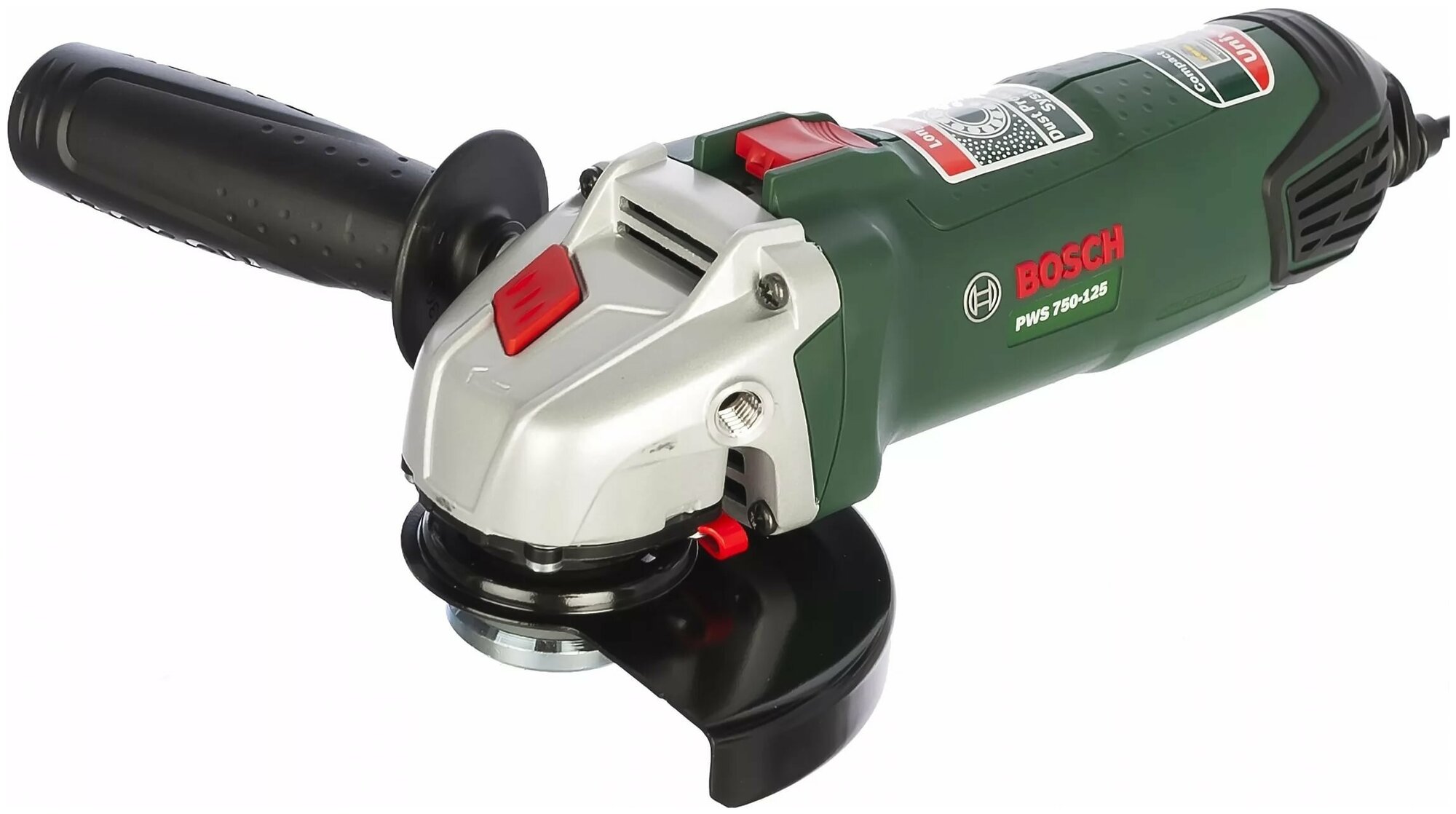 Углошлифовальная машина Bosch PWS 750-125 750Вт 11000об/мин рез.шпин.:M14 d=125мм