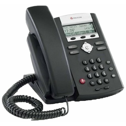 VoIP-телефон Polycom SoundPoint IP 331 черный voip телефон polycom soundpoint ip 321
