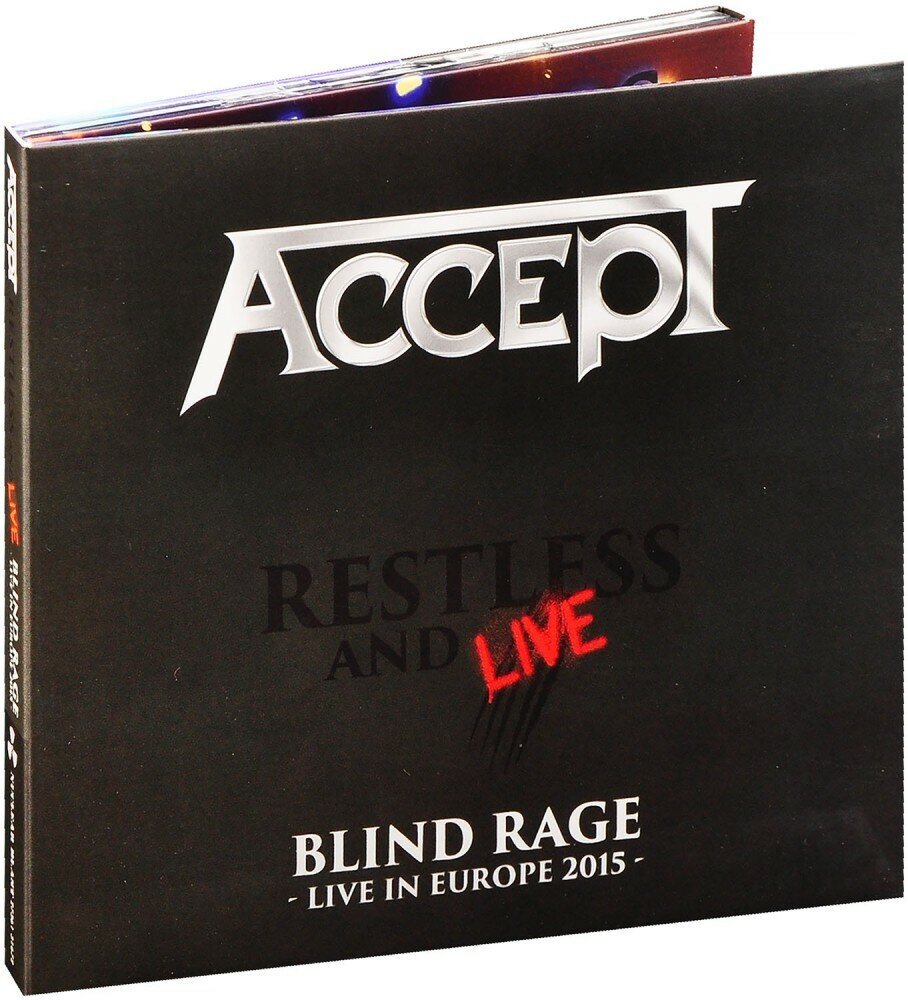 Accept. Restless And Live – Blind Rage Over Europe (2 CD)