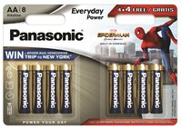 Батарейка Panasonic Everyday Power LR6EPS Spider-Man 8 шт блистер