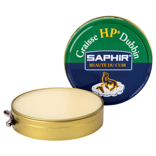 Пропитка для спортивной и туристической обуви Graisse HP Dubbin SAPHIR, металлическая банка, 100 мл. (02 нейтральный)