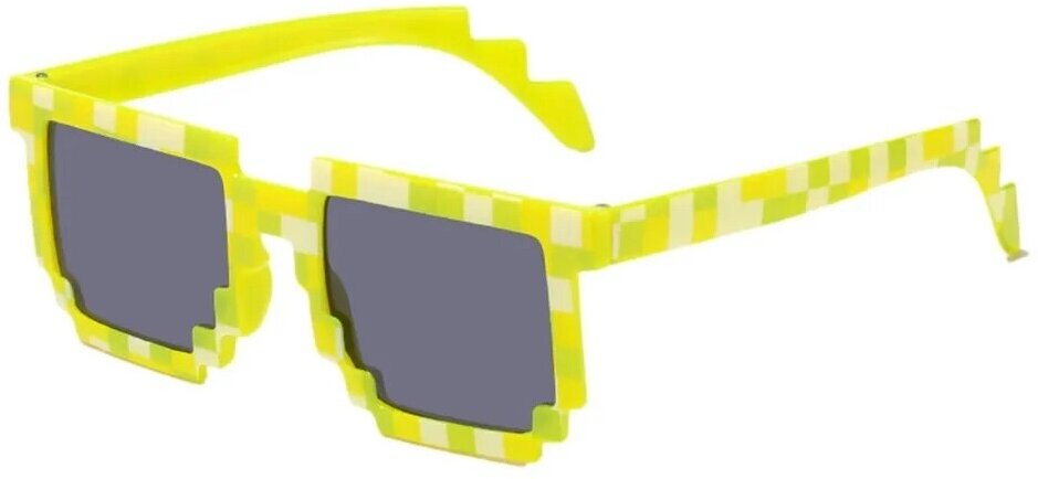 Солнцезащитные пиксельные очки Майнкрафт