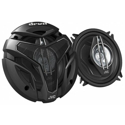 Автоакустика широкополосная JVC 300Вт 88дБ 4Ом 13см 5дюйм ком2кол коаксиальные трехполосные 307800₽