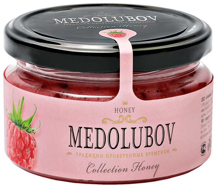 Крем-мед Medolubov с малиной