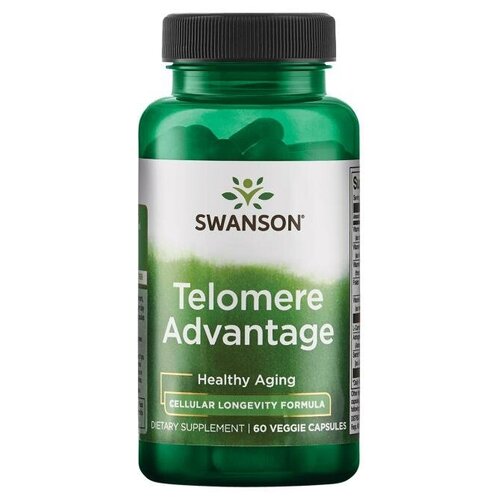 Swanson Telomere Advantage (Клеточное омоложение) 60 вег капсул (Swanson)