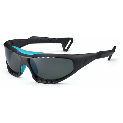 фото Солнцезащитные очки lip sunglasses lip surge / matt black / aquamarine / pc polarized / levanté series chroma smoke, черный