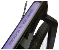 Горный (MTB) велосипед KONA Honzo CR Race (2018) matt black w/purple/charcoal decals S (164-173) (тр