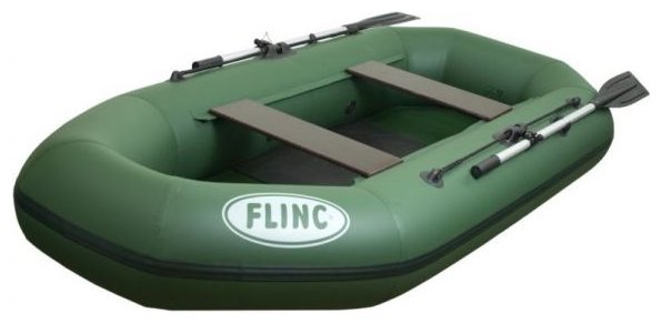 Надувная лодка FLINC F260L зеленый