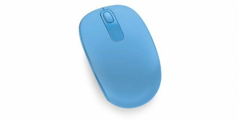 Мышь компьютерная Microsoft Wireless Mobile Mouse 1850 USB Синяя