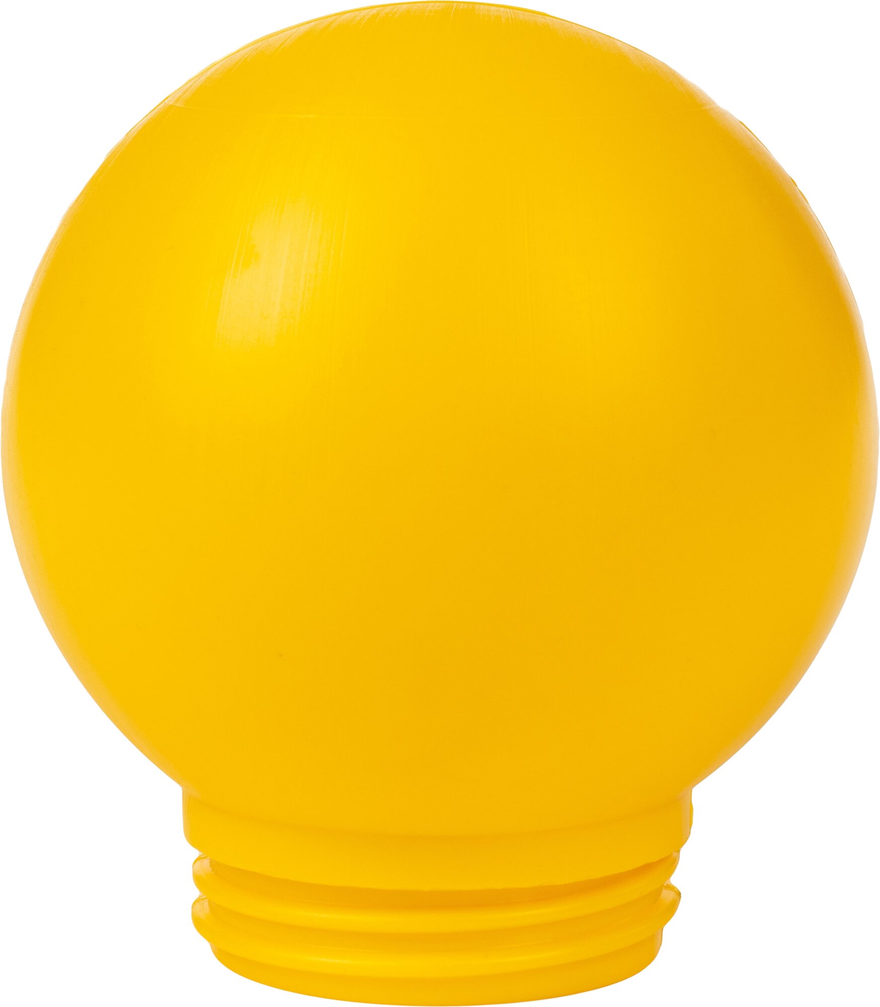 фото Рассеиватель антивандальный МЭК Электрика РПА 85-001 шар-пластик диаметр 150 мм желтый