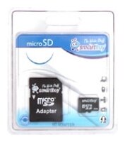 micro SD карта памяти Smartbuy 2 GB (с адаптером SD)