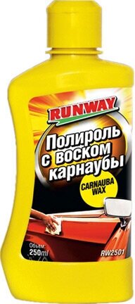 Полироль RUNWAY с карнаубой 250 мл