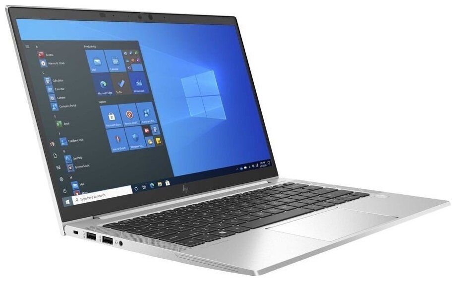 Ноутбук HP EliteBook 830 G8 Core i5 1145G7 16Gb SSD512Gb Intel Iris Xe graphics 13.3" FHD (1920x1080) Windows 10 Professional 64 silver WiFi BT Cam (553W7EC)