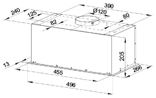 Вытяжка Konigin Flatbox Ivory 50 - фотография № 10