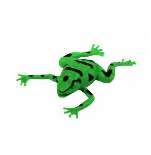 Животные-тянучки Лягушка, фигурки из термопластичная резины. Зеленый.