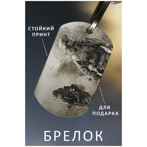 фото Брелок для ключей кол оф дьюти мужской женский аксессуар, брелок на ключи детский подарок ребенку сыну или дочке в виде жетона zhenya cloud