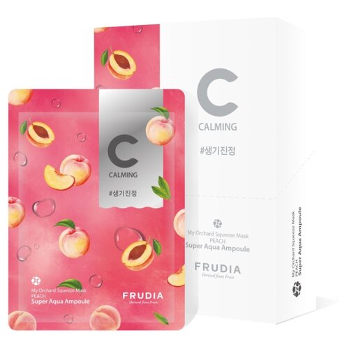 фото Frudia Питательная маска с персиком My Orchard Squeeze Mask Peach, 20 мл, 10 шт.