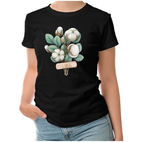 фото Футболка roly, размер s, черный