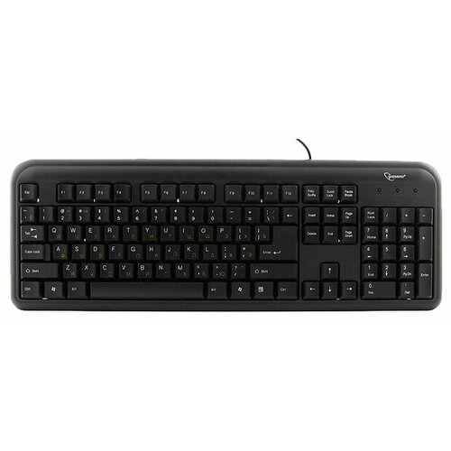 фото Клавиатура Gembird KB-8330U-BL Black USB