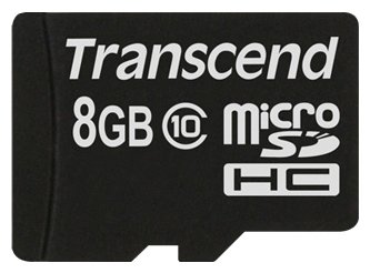 Карта памяти 8GB microSD Transcend microSDHC Class 10