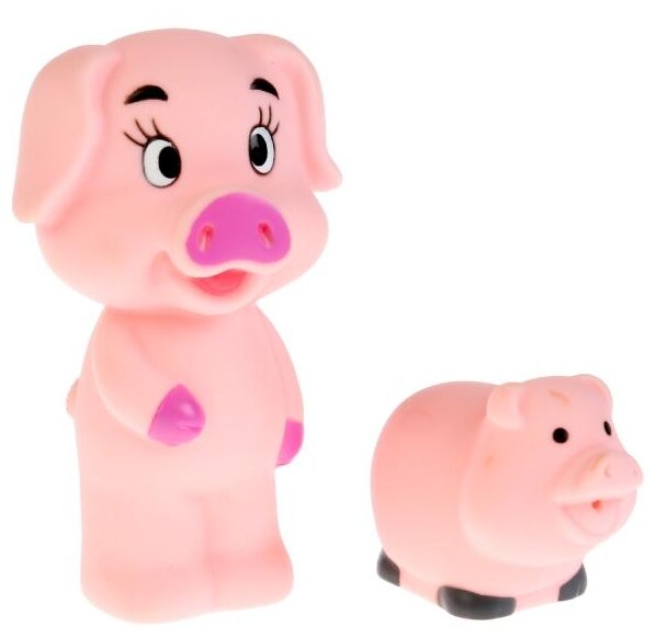 Играем Вместе Игрушка для купания Свинки в сетке 253395 LXB303-136 с 1 года