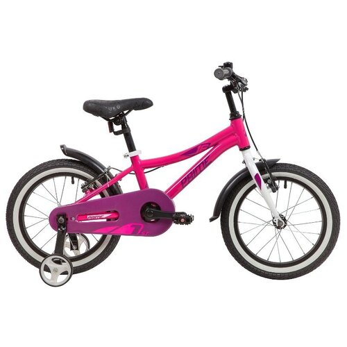 Велосипед 16 Novatrack PRIME AG (ALU рама) розовый/металлик GPN20