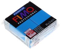 Полимерная глина FIMO Professional запекаемая 85 г чисто-синий (8004-300)