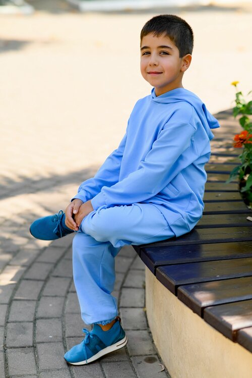 Комплект одежды MARIAM Baby, размер 134-140, голубой