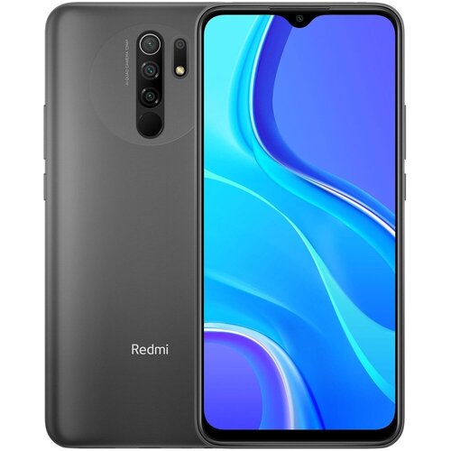 Смартфон Xiaomi Redmi 9 4128 ГБ Global Rom Dual nano SIM серый карбон 1094900₽