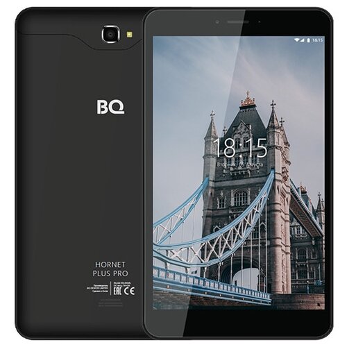 8 Планшет BQ 8068L Hornet Plus Pro (2018), 2/16 ГБ, Android 11 (Go edition), черный bq планшет bq 8068l hornet plus pro black